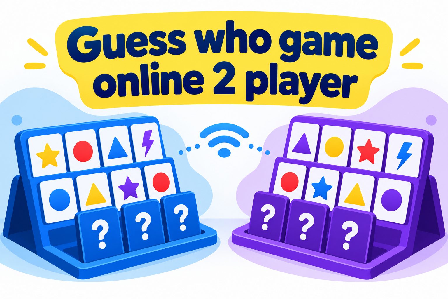 guess-who-game-online-2-player-e2458 Two players enjoying an online Guess Who game on separate devices