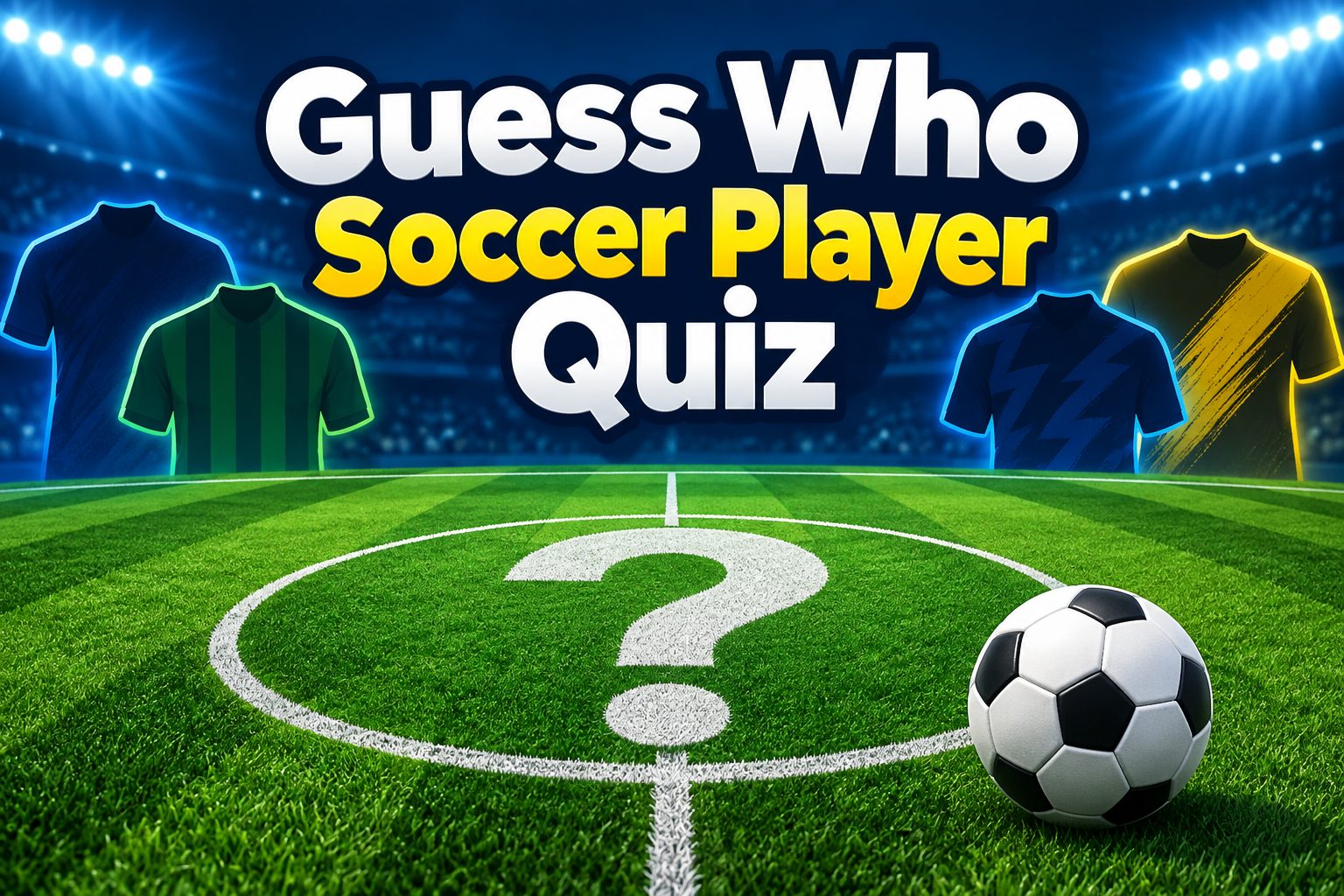 guess-who-soccer-player-quiz-e2465 Soccer player silhouette quiz with stadium lights and a question mark